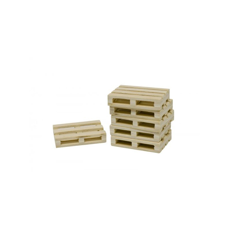 Houten pallets (8st./1:32) Houten pallets (8st./1:32)