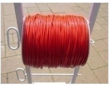 Springtouw op rol (rood)