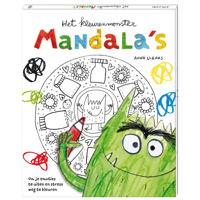 Het kleurenmonster: mandala's Het kleurenmonster: mandala's