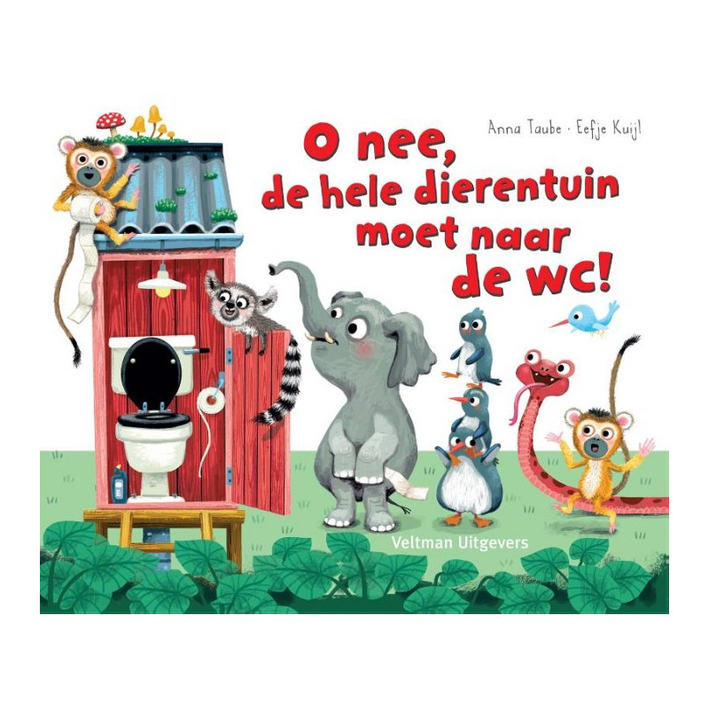 Oh nee, de hele dierentuin moet naar de WC! Oh nee, de hele dierentuin moet naar de WC!