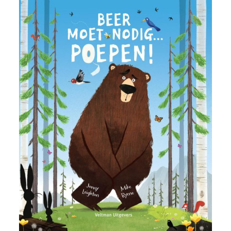 Beer moet nodig... poepen! Beer moet nodig... poepen!