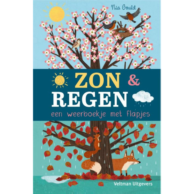 Zon & regen, een weerboekje met flapjes Zon & regen, een weerboekje met flapjes