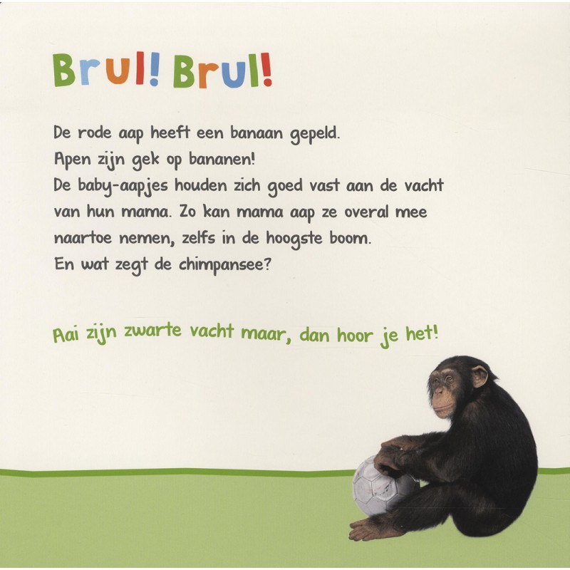 Welk dier hoor ik hier? - Dierentuin