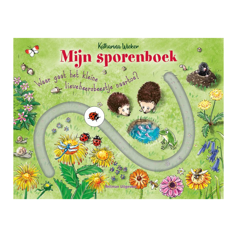 Mijn sporenboek - Waar gaat het kleine lieveheersbeestje naartoe? Mijn sporenboek - Waar gaat het kleine lieveheersbeestje naartoe?