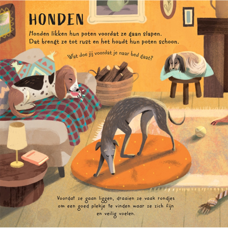 Tijd om te gaan slapen, dieren! Tijd om te gaan slapen, dieren!