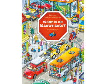 Waar is de blauwe auto?