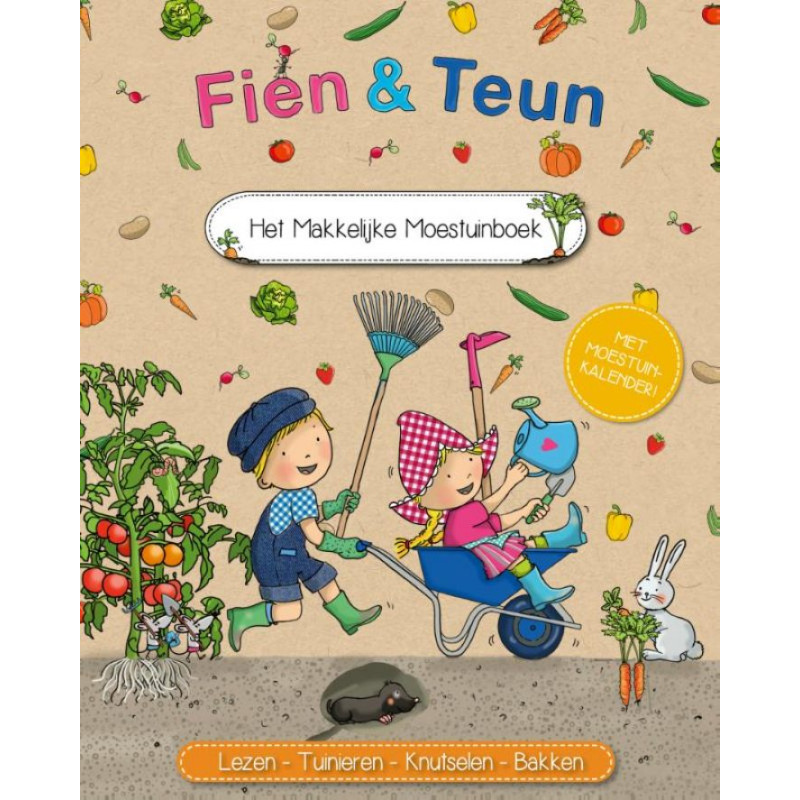 Fien & Teun - Het makkelijke moestuinboek Fien & Teun - Het makkelijke moestuinboek
