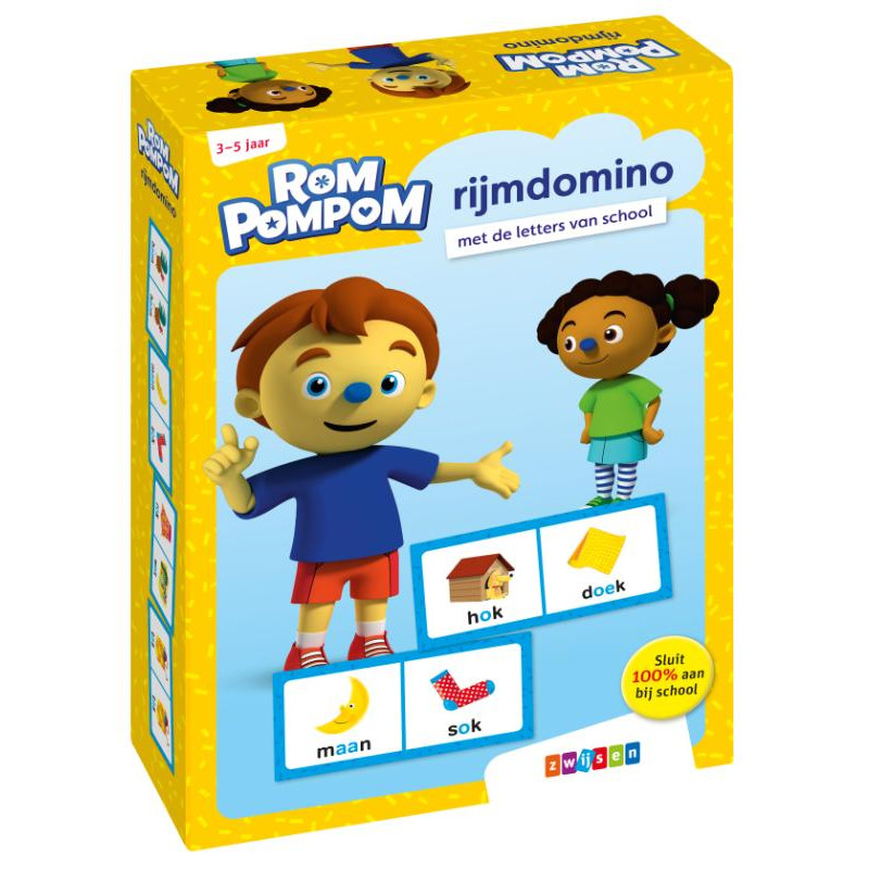 Rompompom rijmdomino Rompompom rijmdomino