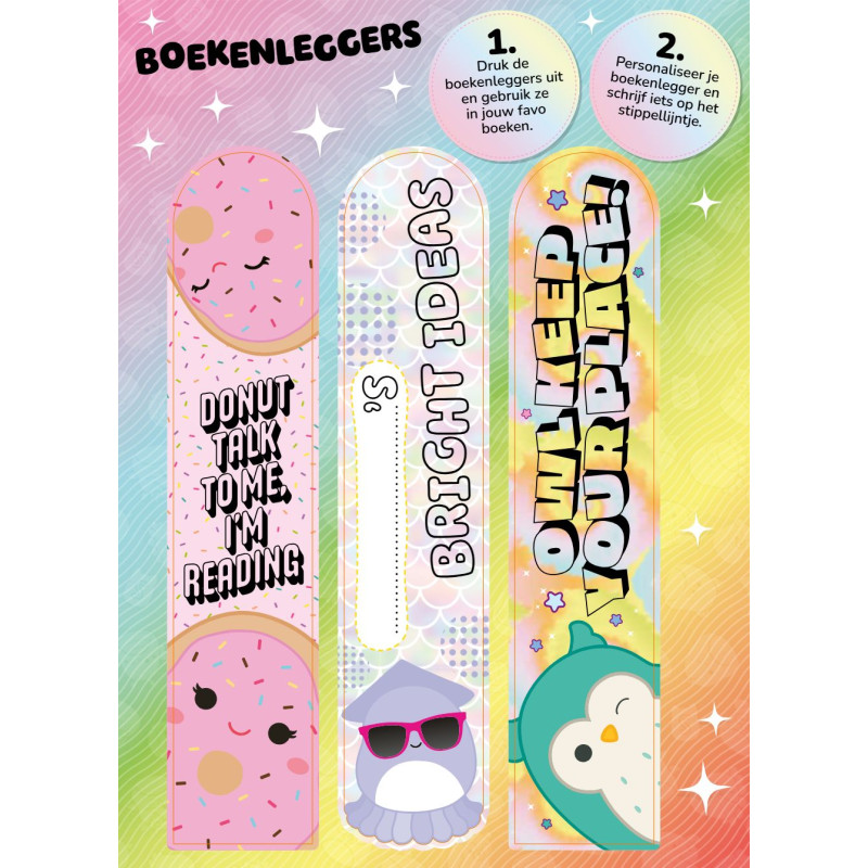 Original Squishmallows sticker- en doeboek Original Squishmallows sticker- en doeboek