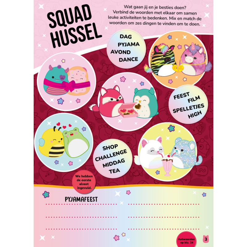 Original Squishmallows sticker- en doeboek Original Squishmallows sticker- en doeboek
