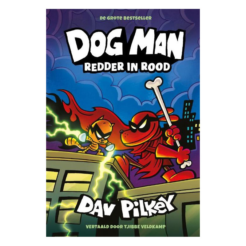 Dog Man 12 - Dog Man: Redder in rood
Dog Man 12 - Dog Man: Redder in rood