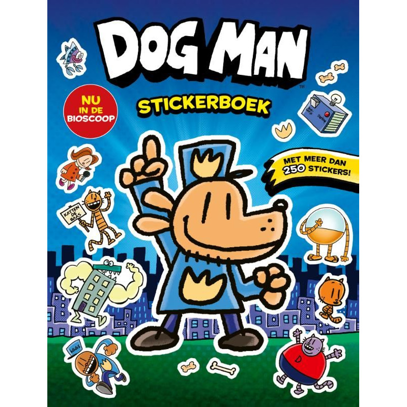 Dog Man stickerboek Dog Man stickerboek