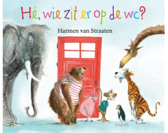 Hé, wie zit erop de wc?