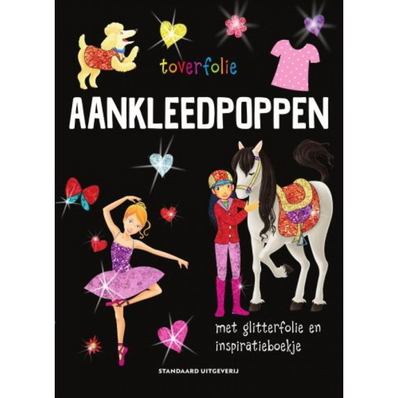 Toverfolie: aankleedpoppen Toverfolie: aankleedpoppen
