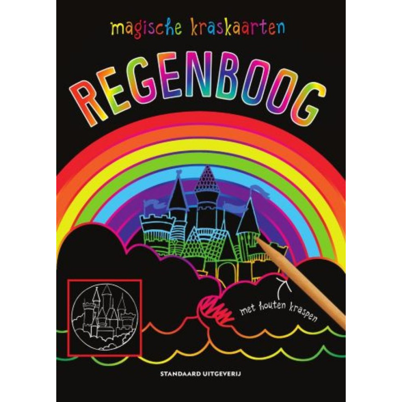 Kraskaarten - Regenboog Kraskaarten - Regenboog
