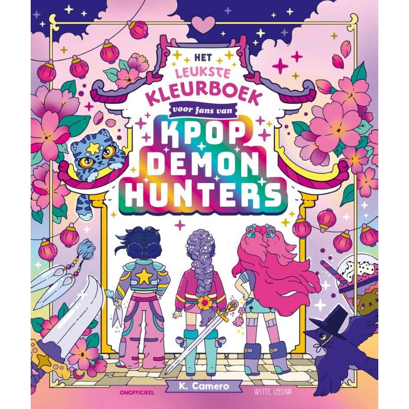 Het leukste kleurboek voor fans van K-Pop Demon Hunters Het leukste kleurboek voor fans van K-Pop Demon Hunters