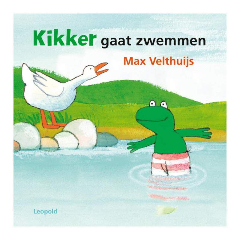 Kikker gaat zwemmen