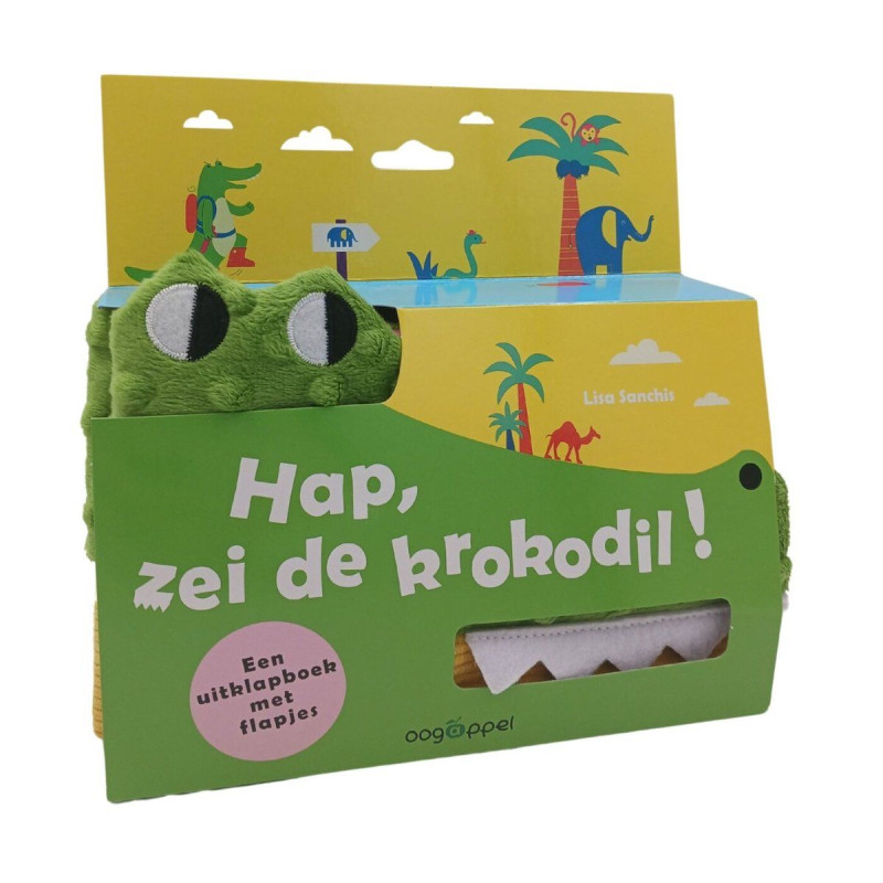 Hap, zei de krokodil! (Stoffen boekje) Hap, zei de krokodil! (Stoffen boekje)