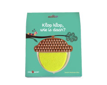 Klop klop, wie is daar? (stoffen boekje)