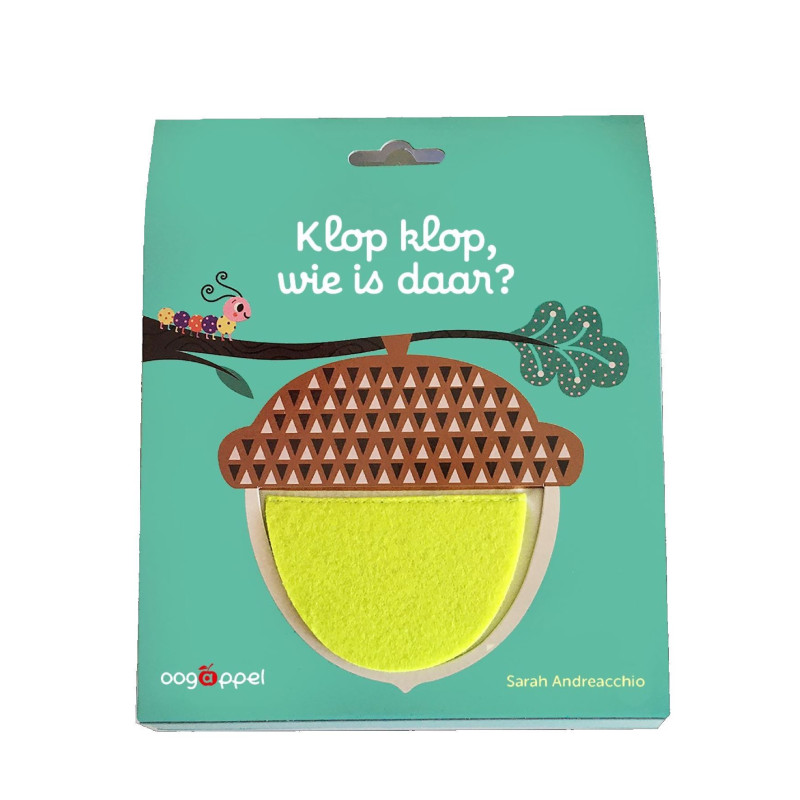 Klop klop, wie is daar? (stoffen boekje) Klop klop, wie is daar? (stoffen boekje)