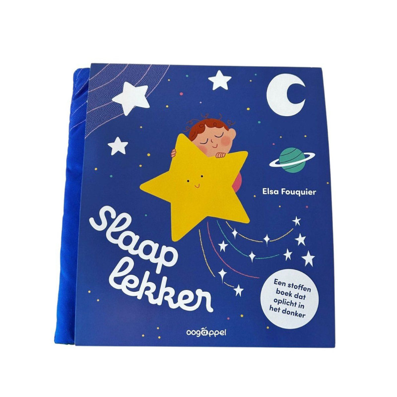 Slaap lekker (stoffen boek met glow in the dark-effect)