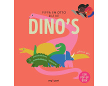Pippa en Otto bij de dino's - een pop-upboek