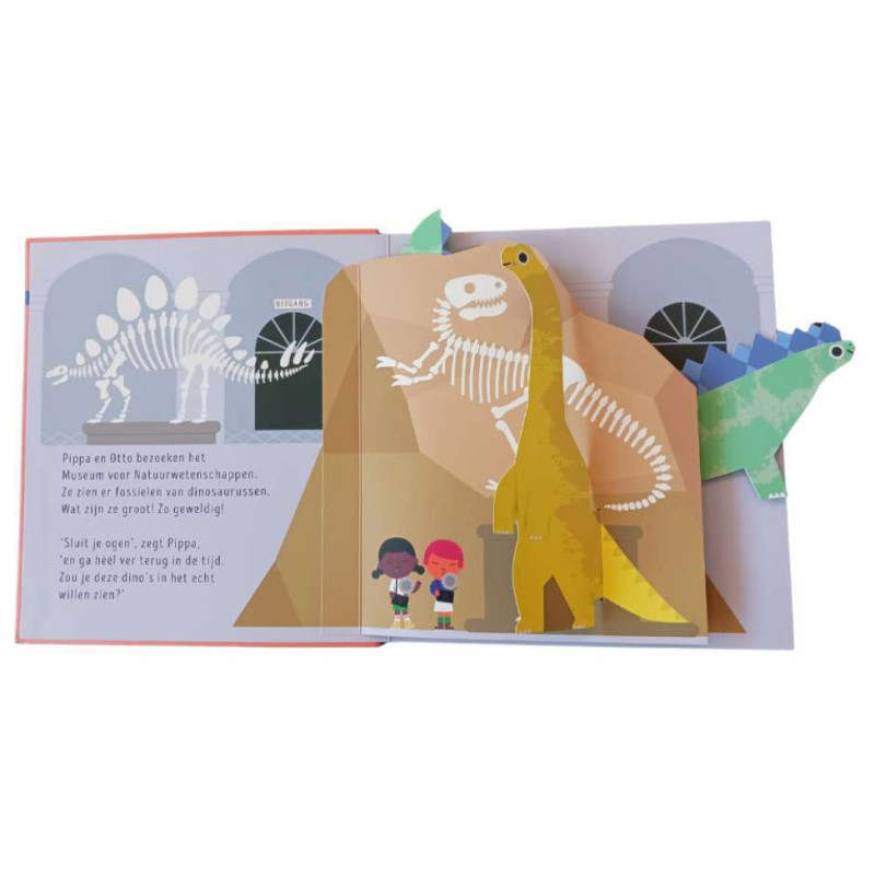 Pippa en Otto bij de dino's - een pop-upboek Pippa en Otto bij de dino's - een pop-upboek