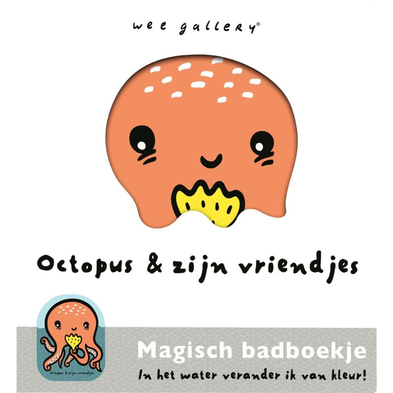 Octopus en zijn vriendjes - Magisch badboekje Wee Gallery Octopus en zijn vriendjes - Magisch badboekje Wee Gallery