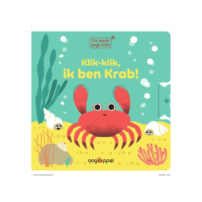 Klik-klik, ik ben een krab! Klik-klik, ik ben een krab!