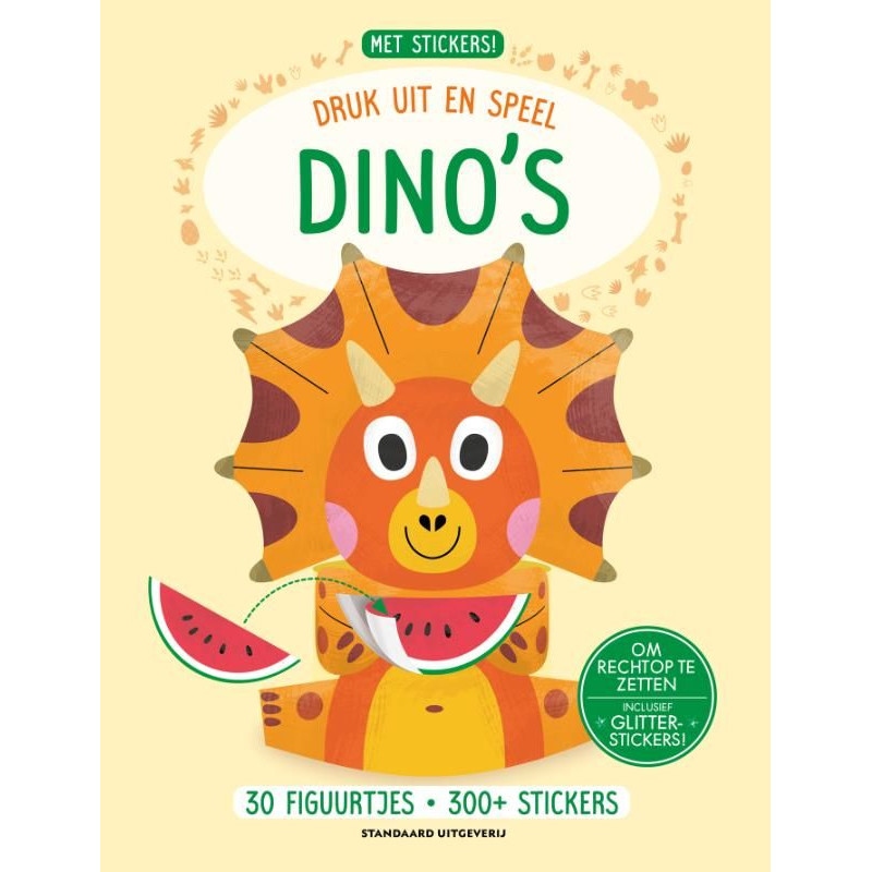 Druk uit en speel: Dino's Druk uit en speel: Dino's