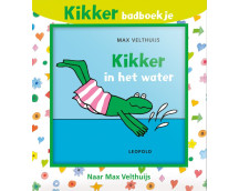 Kikker in het water (badboekje)
