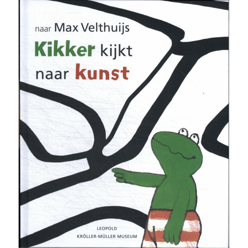 Kikker kijkt naar kunst Kikker kijkt naar kunst