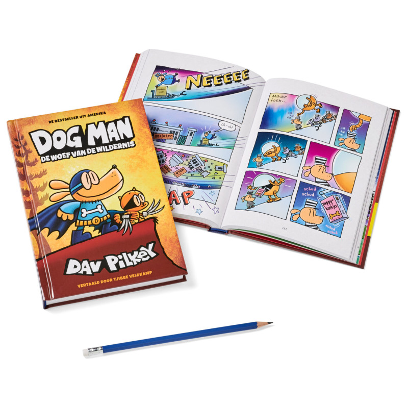 Dog Man 6 – Dog Man: De woef van de wildernis