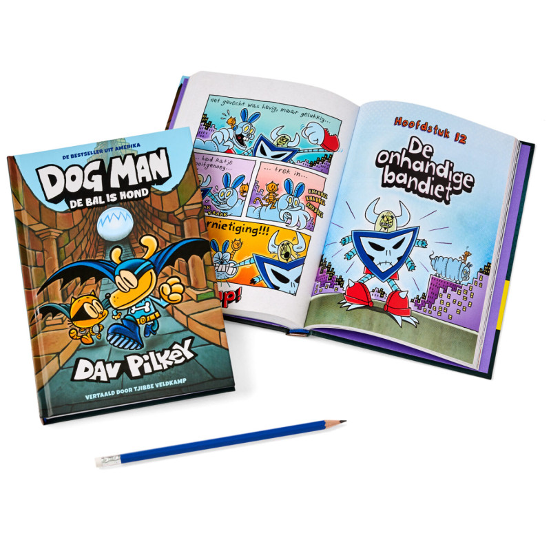 Dog Man 7 - Dog Man: De bal is hond Dog Man 7 - Dog Man: De bal is hond