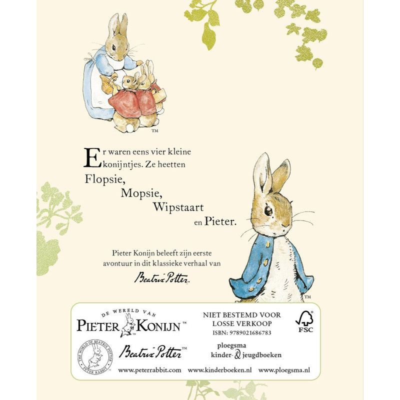 Pieter Konijn - Boek en knuffel