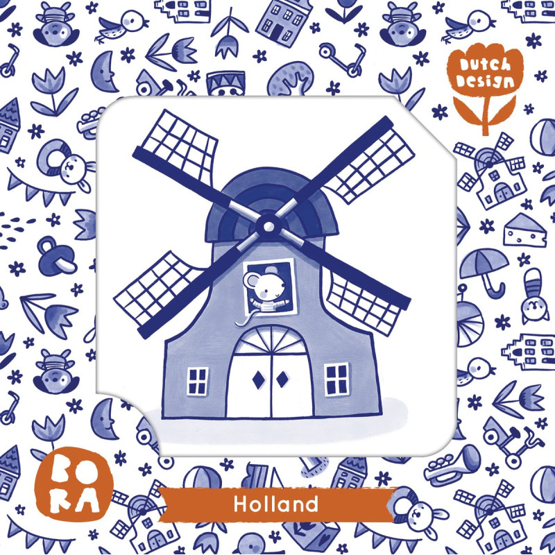 BORA Knuffelboekje - Holland BORA Knuffelboekje - Holland