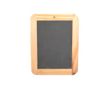 Lei met houten rand mini (10x15cm)