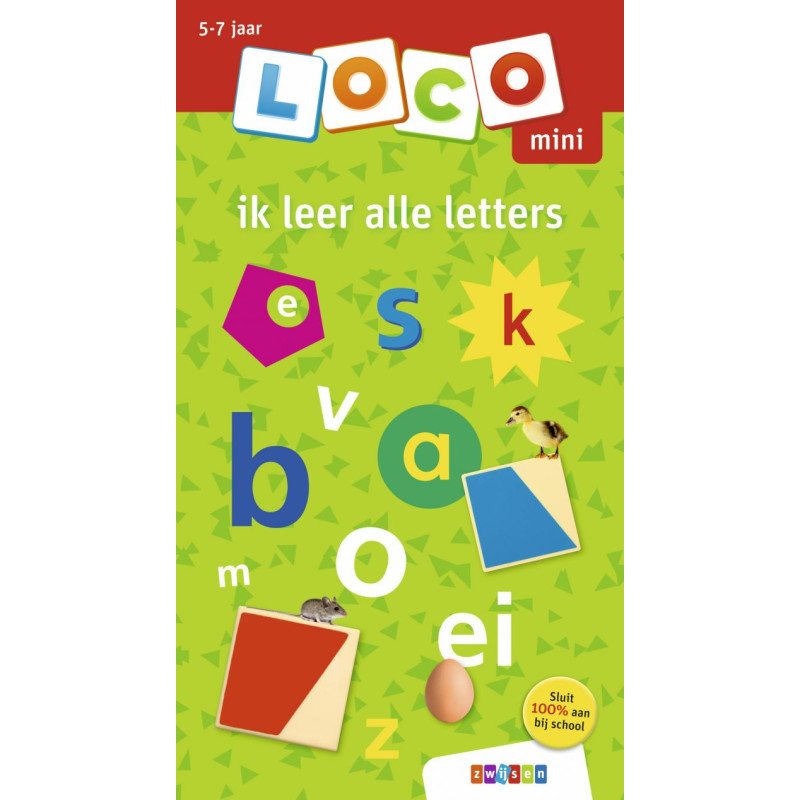 Oefenboekje Loco Mini - Ik leer alle letters Oefenboekje Loco Mini - Ik leer alle letters