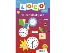 Oefenboekje Loco Maxi - Ik leer klokkijken