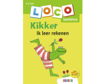 Oefenboekje Loco Bambino - Kikker ik leer rekenen