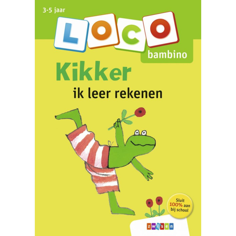 Oefenboekje Loco Bambino - Kikker ik leer rekenen Oefenboekje Loco Bambino - Kikker ik leer rekenen