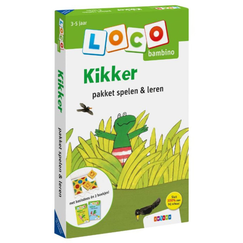 Pakket Loco Bambino - Kikker spelen & leren Pakket Loco Bambino - Kikker spelen & leren