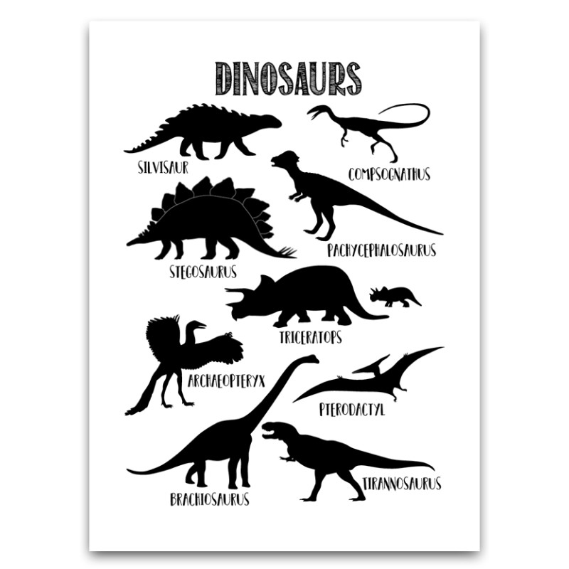 Poster A3 - Dino Poster A3 - Dino
