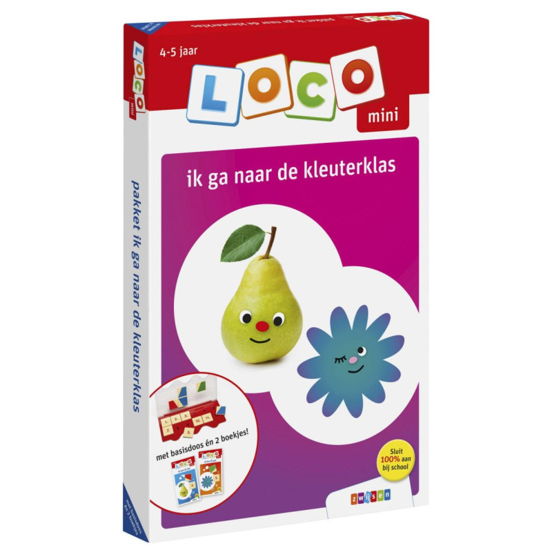 Pakket Loco Mini - Ik ga naar de kleuterklas