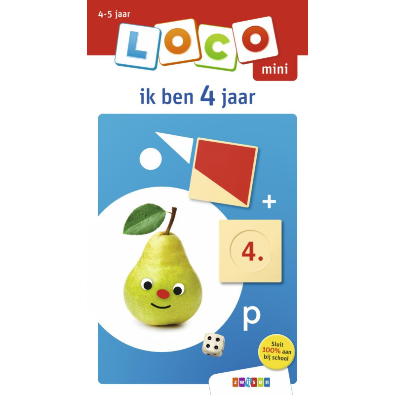 Oefenboekje Loco Mini - Ik ben 4 jaar Oefenboekje Loco Mini - Ik ben 4 jaar