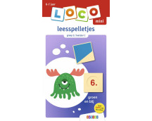 Oefenboekje Loco Mini - Leesspelletjes