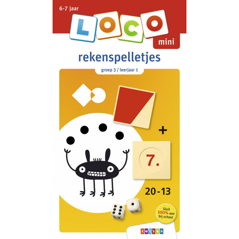 Oefenboekje Loco Mini - Rekenspelletjes