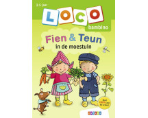 Oefenboekje Loco Bambino - Fien & Teun in de moestuin