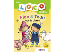 Oefenboekje Loco Bambino - Fien & Teun met de dieren