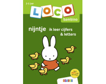 Oefenboekje Loco Bambino - nijntje ik leer cijfers en letters